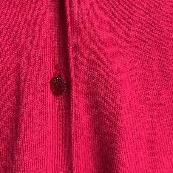 Red Cardigan - Picture 3 of 4